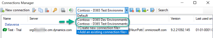 How to Manage Connections in Dynamics 365 CE XrmToolBox